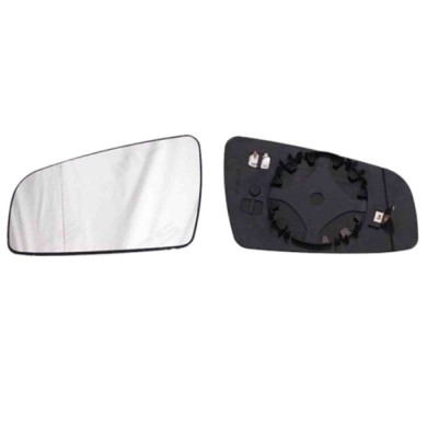 SX_SCRITTA_LOGO.jpg Piastra Retrovisore Sinistro Opel Zafira B 2005-2008 1426545 Asferico Termico