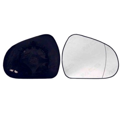 DX_SCRITTA_LOGO.jpg Piastra Retrovisore Destro Peugeot 207 2006-2015 8151Jf Convesso Termico