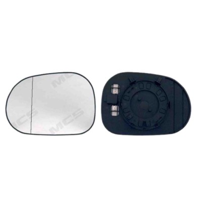 SX_SCRITTA_LOGO.jpg Piastra Retrovisore Sinistro Mercedes-Benz Classe M 1998-2001 A1638102119 Asferico Termico