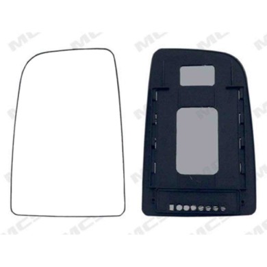 SX_SCRITTA_LOGO.jpg Piastra Retrovisore Sinistro Mercedes-Benz Sprinter 3,5-T 2006-2010 A0028111533 Convesso Supporto Quadrato