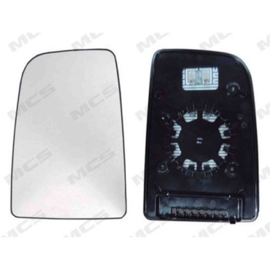 SX_SCRITTA_LOGO.jpg Piastra Retrovisore Sinistro Mercedes-Benz Sprinter 3,5-T 2010-2020 A0028115233 Convesso Termico