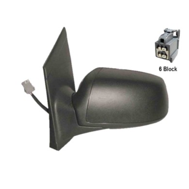 DX_SCRITTA_LOGO.jpg Retrovisore Completo Destro Ford Focus Ii 2004-2008 5 Pins 1510871 Elettrico Convesso Termico