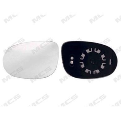 SX_SCRITTA_LOGO.jpg Piastra Retrovisore Sinistro Ford Ka 2008-2010 1672377 Convesso Senza Telaio