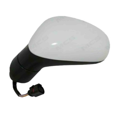 DX_SCRITTA_LOGO.jpg Retrovisore Completo Destro Seat Leon 2005-2009 1P1857508A Elettrico Convesso Termico Da Verniciare Richiudi