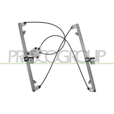VG917W011_1.JPG Meccanismo Alzacristallo Anteriore Destro Per Volkswagen T5 Dal 2003 Al 2009