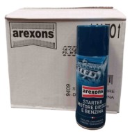 Arexons Starter Motore Diesel E Benzina 9409 Cartone Intero 12 Pezzi X 200ml Avviamento Facile
