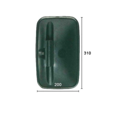 NEUTRO.jpg Retrovisore Completo Reversibile Nissan Cabstar 1992-2006 Classe Ii Coppa Manuale Convesso Raggio 1200 Abs Lhd+Rhd 31