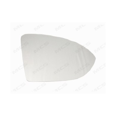 Piastra Retrovisore Destro Volkswagen Golf Sportsvan 2014-2020 4 Pins 510857522B Convesso Termico Con Side