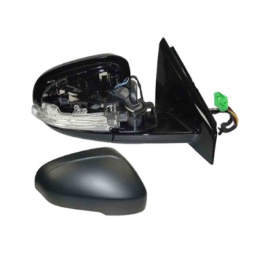333793.JPG Retrovisore Completo Destro Volvo V40 2012-2019 8 Pins 31299640 Elettrico Asferico Termico Da Verniciare Base Glossy 