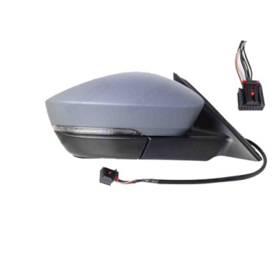 333862.JPG Retrovisore Completo Destro Skoda Kodiaq 2016 6 Pins 566857508 Elettrico Convesso Termico Da Verniciare