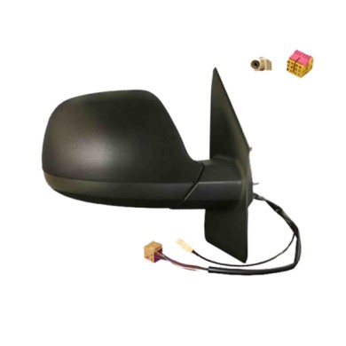 333932.JPG Retrovisore Completo Destro Volkswagen Multivan V 2009-2015 5 Pins 7E1857522H Elettrico Convesso Termico Con Antenna