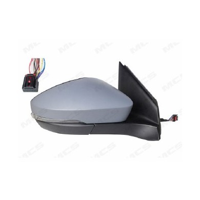 Retrovisore Completo Destro Volkswagen T-Cross 2018 14 Pins 2Gm857508K9B9 Elettrico Convesso Termico Da Verniciare