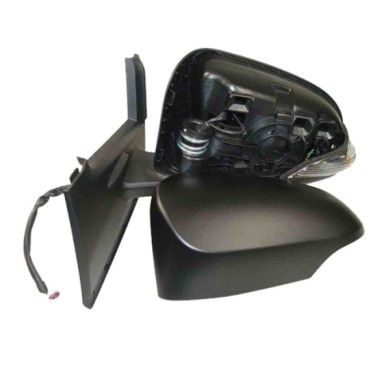 334195.JPG Retrovisore Completo Sinistro Toyota Yaris 2014-2020 5 Pins 5 Porte Elettrico Convesso Da Verniciare Con Indicatore D