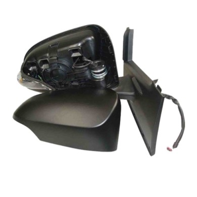 334196.JPG Retrovisore Completo Destro Toyota Yaris 2014-2020 5 Pins 5 Porte Elettrico Convesso Da Verniciare Con Indicatore Di 