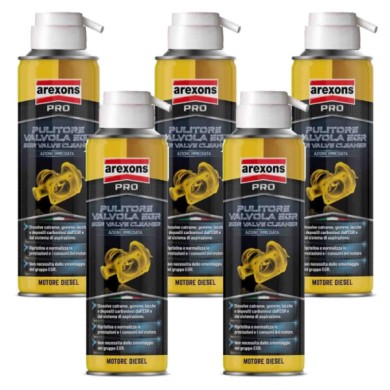 4114_1.jpg Arexons Pulitore Valvola Egr 4114 5 Pezzi X 200ml Pulitore Sistema Di Aspirazione