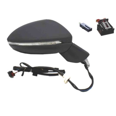332994.JPG Retrovisore Completo Destro Volkswagen Golf Sportsvan 2014-2020 11 Pins 517857508Acgru Elettrico Convesso Termico Da 
