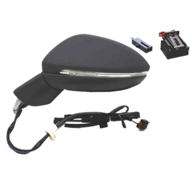 332996.JPG Retrovisore Completo Sinistro Volkswagen Golf Sportsvan 2014-2020 13 Pins 517857507G9B9 Elettrico Asferico Termico Da