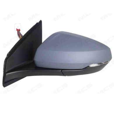333122.JPG Retrovisore Completo Sinistro Volkswagen Polo 2017-2021 8 Pins 2G1857507F Elettrico Asferico Termico Da Verniciare