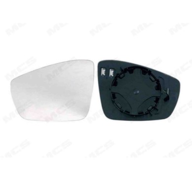 331516960.JPG Piastra Retrovisore Sinistro Volkswagen Polo 2010-2017 6R0857521C Convesso Termico Rhd