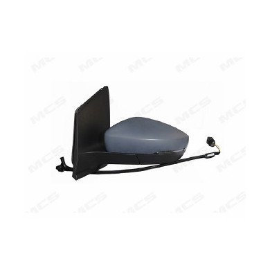 Retrovisore Completo Destro Volkswagen Up 2016-2023 8 Pins 1S1857507Aa9B9 Elettrico Convesso Termico Da Verniciare