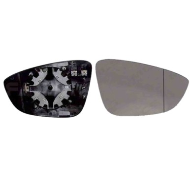 DX_SCRITTA_LOGO.jpg Piastra Retrovisore Destro Volkswagen Beetle 2011-2019 3C8857522A Asferico Termico