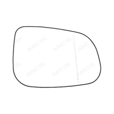 SX_SCRITTA_LOGO.jpg Piastra Retrovisore Sinistro Volvo C30 2010-2013 30716479 Asferico Termico