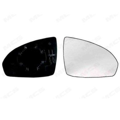 DX_SCRITTA_LOGO.jpg Piastra Retrovisore Destro Smart Fortwo Cabrio 2007-2012 A4518100616 Convesso