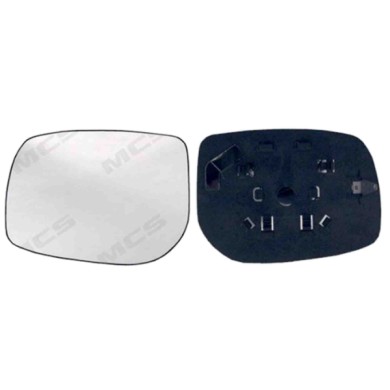 SX_SCRITTA_LOGO.jpg Piastra Retrovisore Sinistro Toyota Yaris 2005-2010 879090D210 Convesso