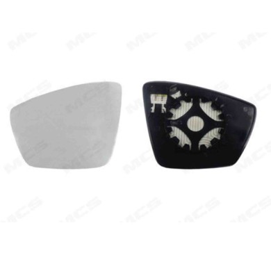 SX_SCRITTA_LOGO.jpg Piastra Retrovisore Sinistro Skoda Karoq 2017 565857521 Convesso Termico