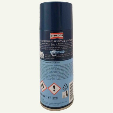 9409_2 PEZZI.jpg Arexons Starter Motore Diesel E Benzina 9409 Avviamento Facile 2 Pezzi X 200ml