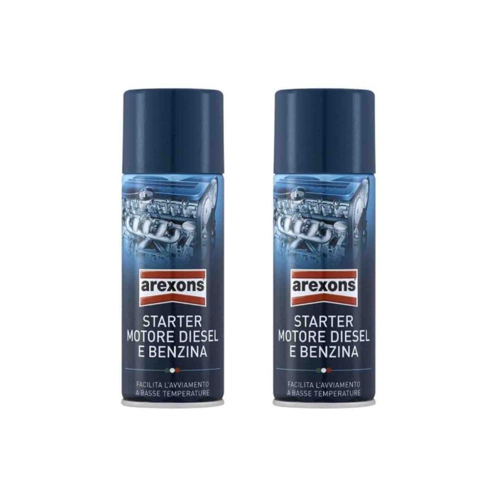 9409-STARTER-RETRO.jpg Arexons Starter Motore Diesel E Benzina 9409 Avviamento Facile 2 Pezzi X 200ml