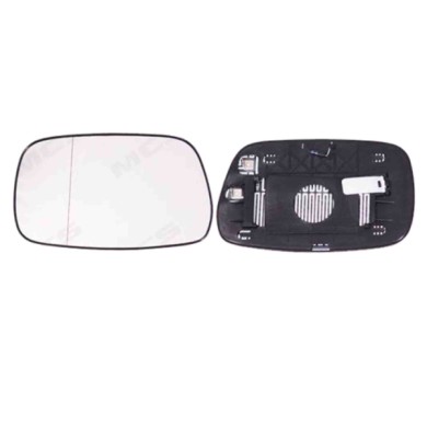 SX_SCRITTA_LOGO.jpg Piastra Retrovisore Sinistro Toyota Corolla 2001-2004 87909-02360 Asferico Termico