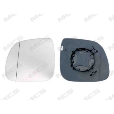 SX_SCRITTA_LOGO.jpg Piastra Retrovisore Sinistro Volkswagen Amarok 2010-2022 2H0857521C Asferico Termico