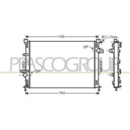 FD110R002_1.JPG Radiatore Per Ford Mondeo Dal 2007 Al 2010