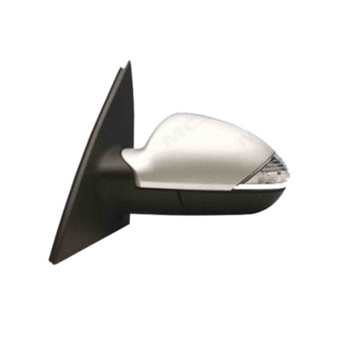 DX_SCRITTA_LOGO.jpg Retrovisore Completo Destro Smart Forfour 2004-2006 Meccanico Convesso Da Verniciare Con Indicatore Di Direz