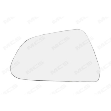 SX_SCRITTA_LOGO.jpg Piastra Retrovisore Sinistro Tesla Model 3 2018 2 Pins 1521793-00-A Convesso Termico