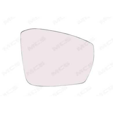 DX_SCRITTA_LOGO.jpg Piastra Retrovisore Destro Skoda Octavia Iii 2012-2020 2 Pins 5E0857522 Convesso Termico