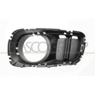 Griglia Sinistra Paraurti Goffrata Nera Per Mini Mini (bmw) Countryman (f60) Dal 2017 Al 2020