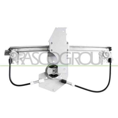 PG320W079_1.JPG Meccanismo Alzacristallo Posteriore Destro Per Peugeot 207 Dal 2006 Al 2009