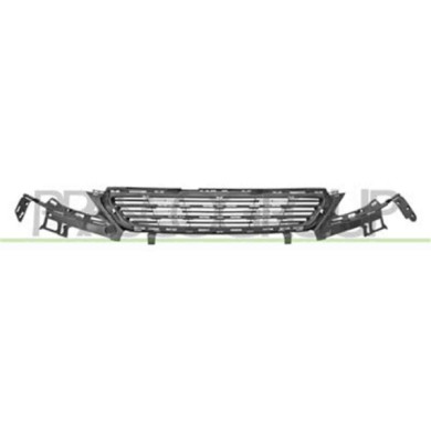 PG4282101_1.JPG Griglia Radiatore Nera Con Fori Profilo Per Peugeot 308 (t9) Dal 2013 Al 2017