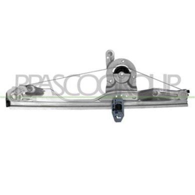 RN308W024_1.JPG Meccanismo Alzacristallo Anteriore Sinistro Per Renault Modus Dal 2004 Al 2007