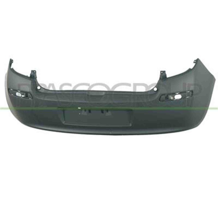 RN3251051_1.JPG Paraurti Posteriore Con Primer Per Renault Clio Dal 2005 Al 2009