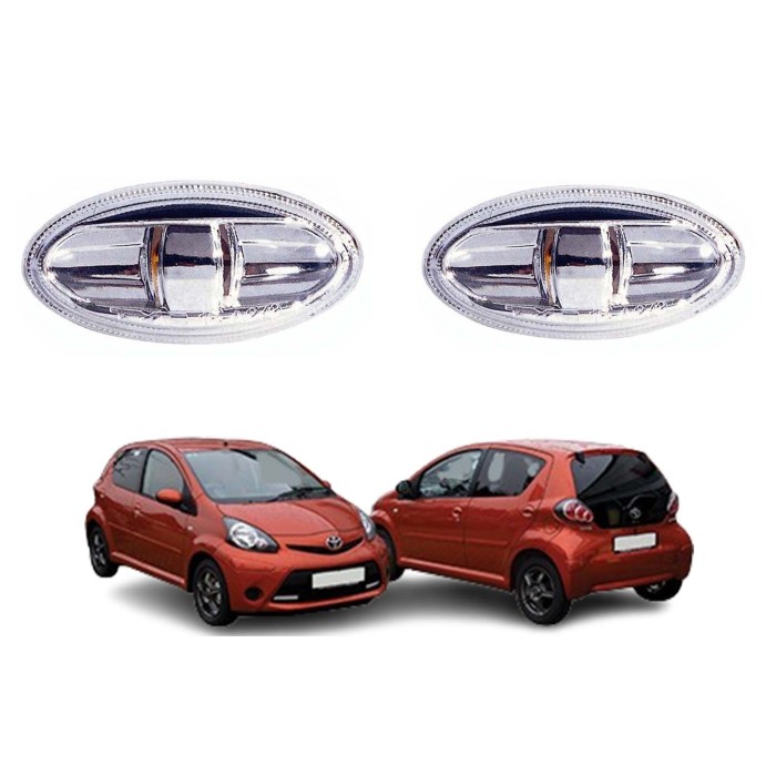 CI5224041X2_2.jpg Coppia Fanali Laterali Destra e Sinistro Crystal Con Porta Lampada Per TOYOTA AYGO 2012-2014