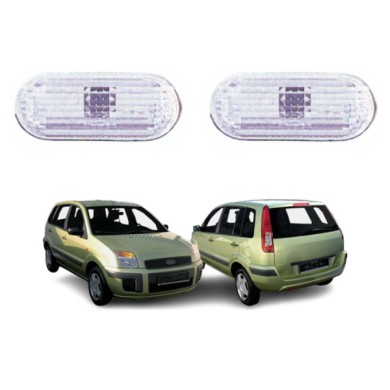 FD3404141X2_2.jpg Kit Fanali Laterali Destro e Sinistro Bianco Senza Porta Lampada Per FORD FUSION 2005-2009