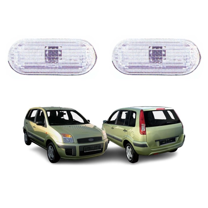 FD3404141X2_2.jpg Kit Fanali Laterali Destro e Sinistro Bianco Senza Porta Lampada Per FORD FUSION 2005-2009