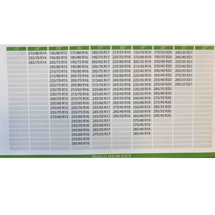 CALZE_PRASCO_XL.jpg Calze Da Neve Taglia Xl (2 Pezzi)