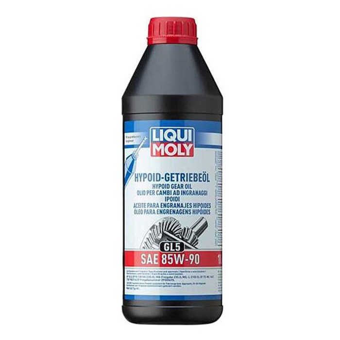 LIQUI-MOLY-1035_5-PEZZI.jpg LIQUI MOLY 1035 Olio per cambi ad ingra­naggi ipoidi (GL5) SAE 85W-90. KIT PROMOZIONE 5 LITRI