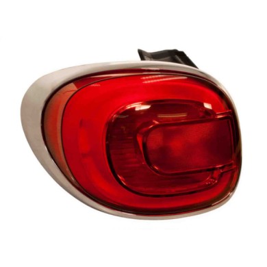 NEUTRO.jpg Kit Fanali Posteriori Destro Senza Porta Lampada Per Fiat 500 L Dal 2012 Al 2017