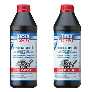 LIQUI-MOLY-1035.jpg LIQUI MOLY 1035 Olio per cambi ad ingra­naggi ipoidi (GL5) SAE 85W-90. KIT PROMOZIONE 2 LITRI