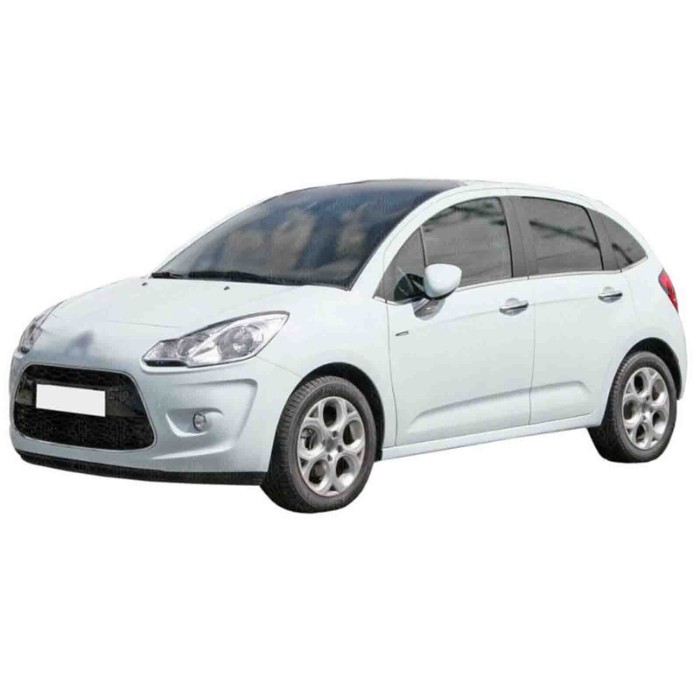 CI3244904_1.JPG Proiettore Sinistro H1+h7 Elettrico Cromato Per Citroen C3 Dal 2009 Al 2013